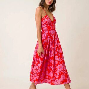 Jennie Midi Dress - Line and Dot